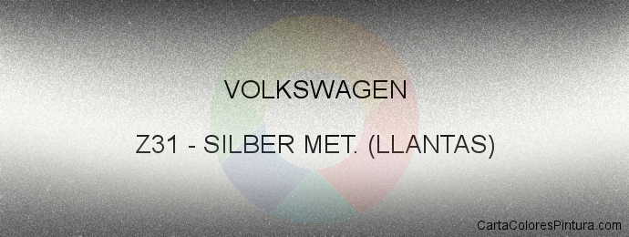 Pintura Volkswagen Z31 Silber Met. (llantas)