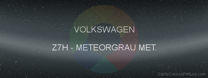 Pintura Volkswagen Z7H Meteorgrau Met.
