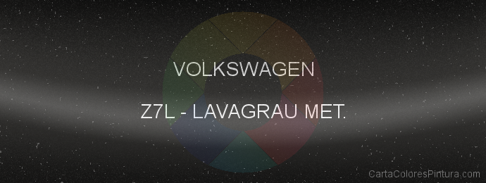 Pintura Volkswagen Z7L Lavagrau Met.