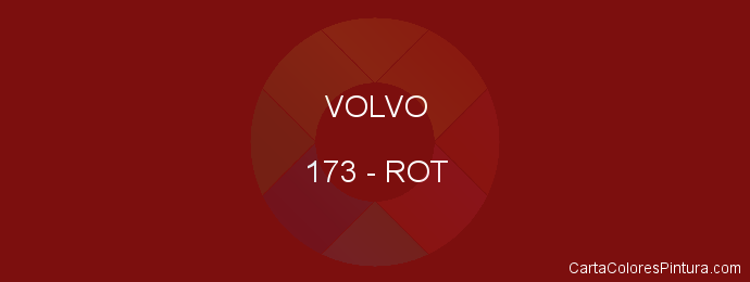 Pintura Volvo 173 Rot