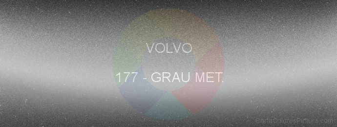 Pintura Volvo 177 Grau Met.