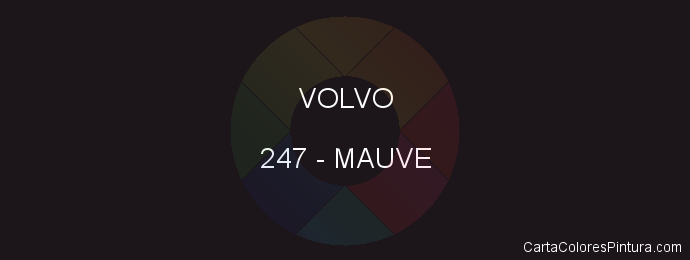 Pintura Volvo 247 Mauve