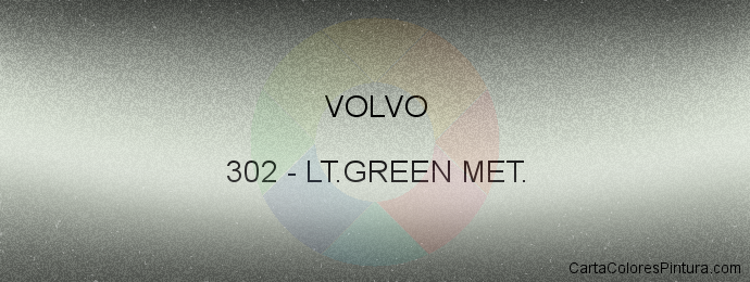 Pintura Volvo 302 Lt.green Met.