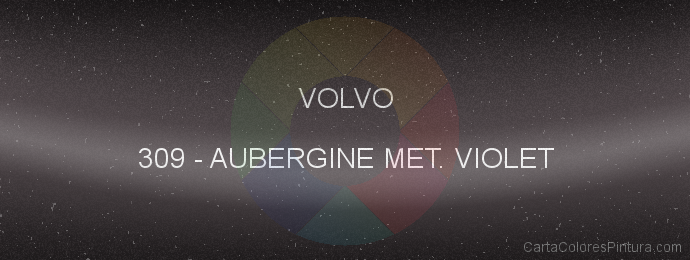 Pintura Volvo 309 Aubergine Met. Violet