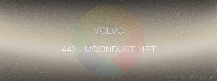 Pintura Volvo 443 Moondust Met.