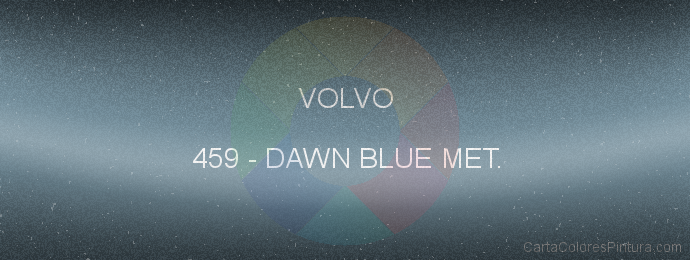 Pintura Volvo 459 Dawn Blue Met.