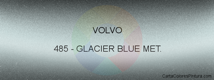 Pintura Volvo 485 Glacier Blue Met.