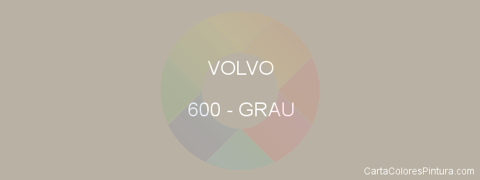 Pintura Volvo 600 Grau