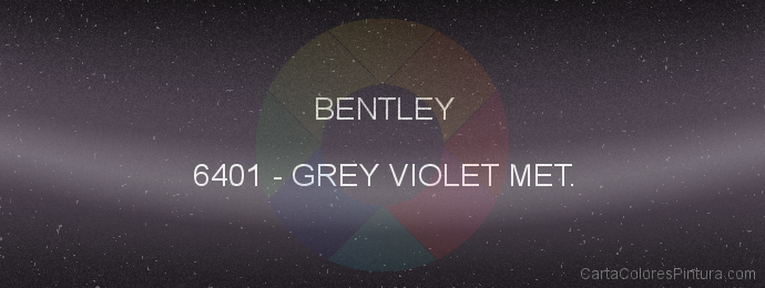 Pintura Bentley 6401 Grey Violet Met.