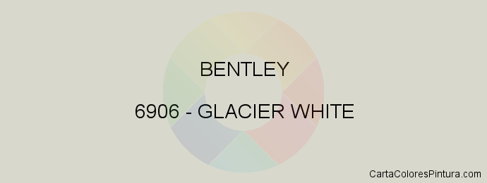 Pintura Bentley 6906 Glacier White