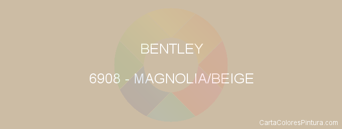 Pintura Bentley 6908 Magnolia/beige