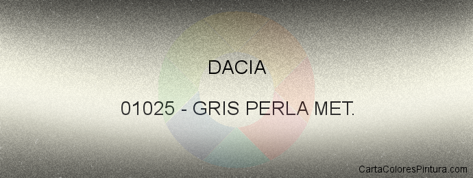 Pintura Dacia 01025 Gris Perla Met.