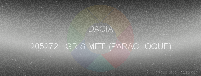 Pintura Dacia 205272 Gris Met. (parachoque)