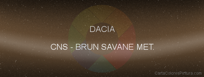 Pintura Dacia CNS Brun Savane Met.