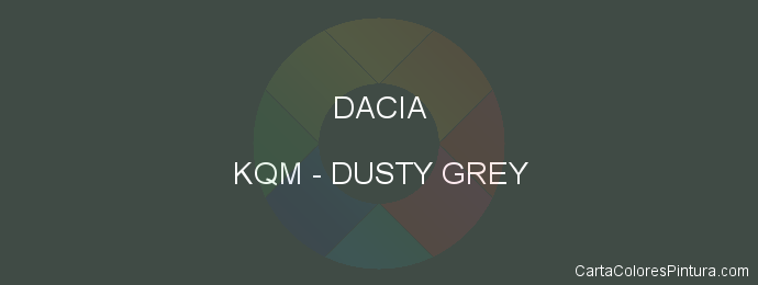 Pintura Dacia KQM Dusty Grey