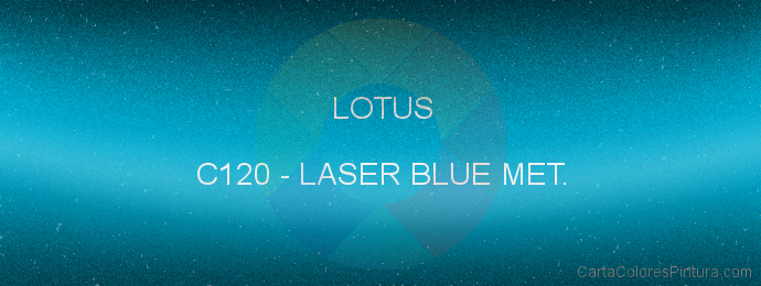 Pintura Lotus C120 Laser Blue Met.