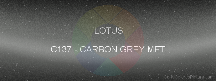 Pintura Lotus C137 Carbon Grey Met.
